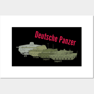 Who likes tanks! Evolution of German tanks Posters and Art
